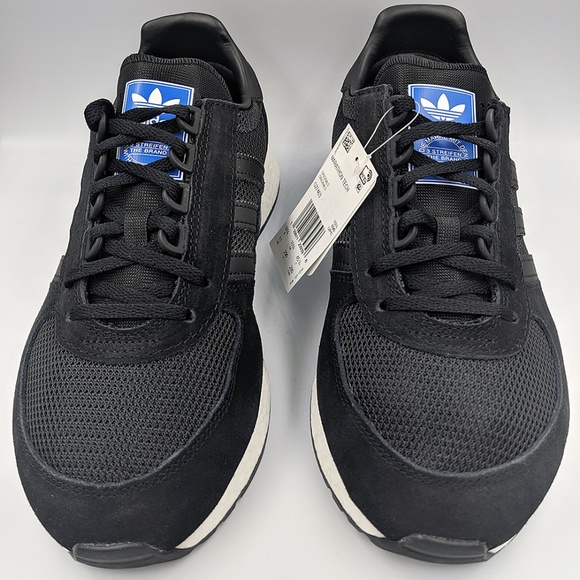 Adidas Originals Men's MarathonX5923 Running Sneakers Black and White - Picture 3 of 8